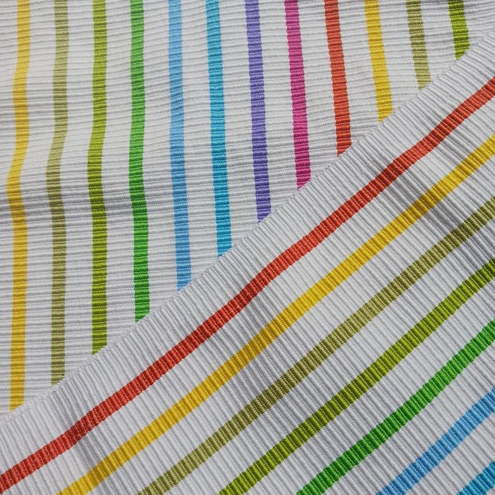 Rainbow Stripe Table Runner 13 x 64 Polyester Pride